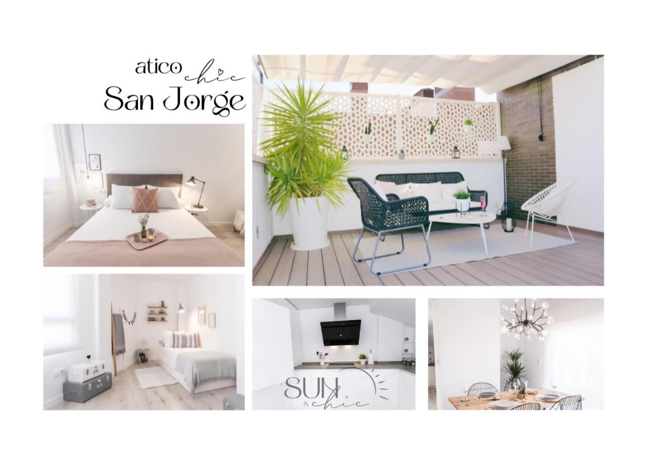 Apartamento Ático Chic San Jorge Murcia Exterior foto